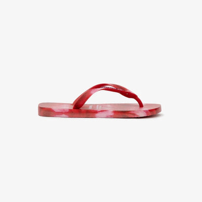SANDALES TYE & DYE ROUGES