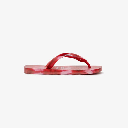 SANDALES TYE & DYE ROUGES