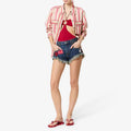 SANDALES TYE & DYE ROUGES