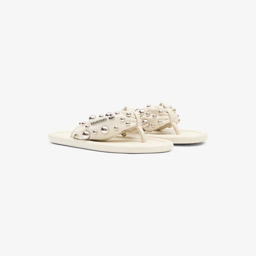 SANDALES PUFFY BLANCHES