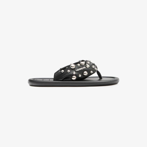 SANDALES PUFFY NOIRES