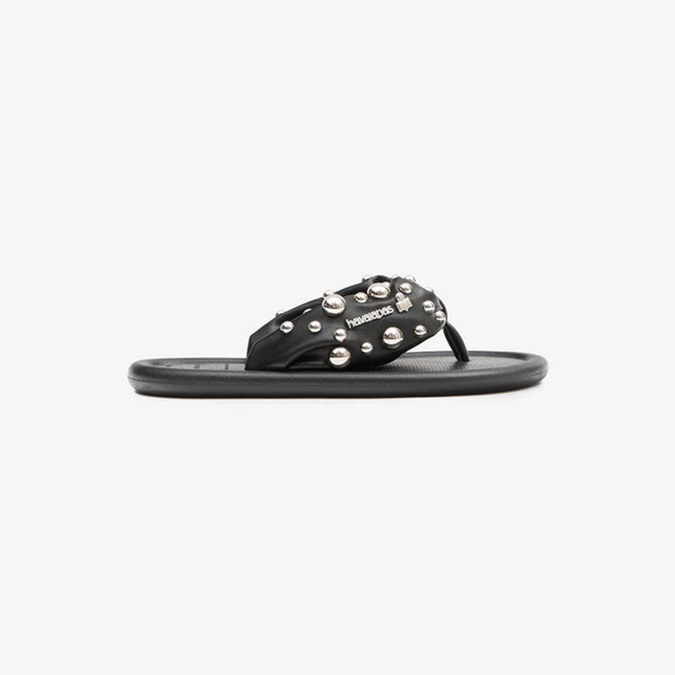 SANDALES PUFFY NOIRES