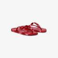 SANDALES TYE & DYE ROUGES