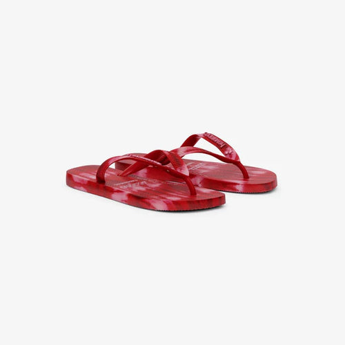SANDALES TYE & DYE ROUGES