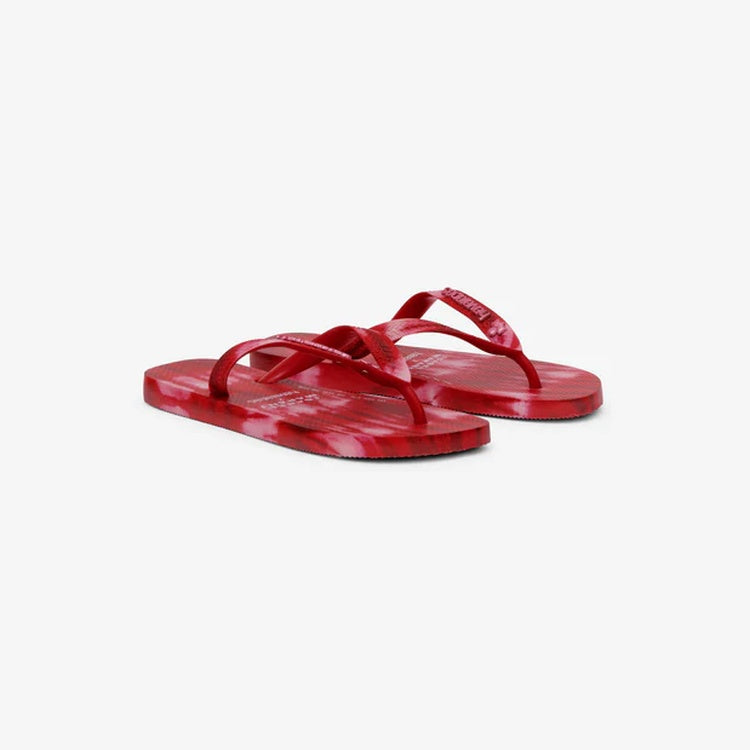 SANDALES TYE & DYE ROUGES