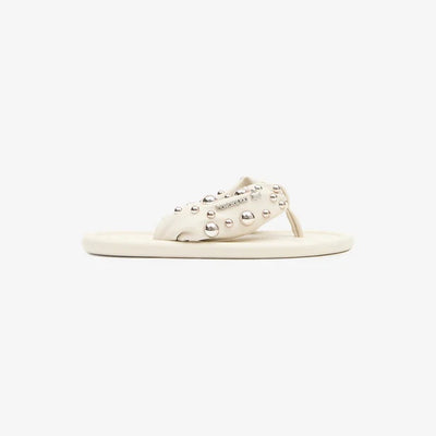 SANDALES PUFFY BLANCHES