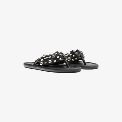 SANDALES PUFFY NOIRES