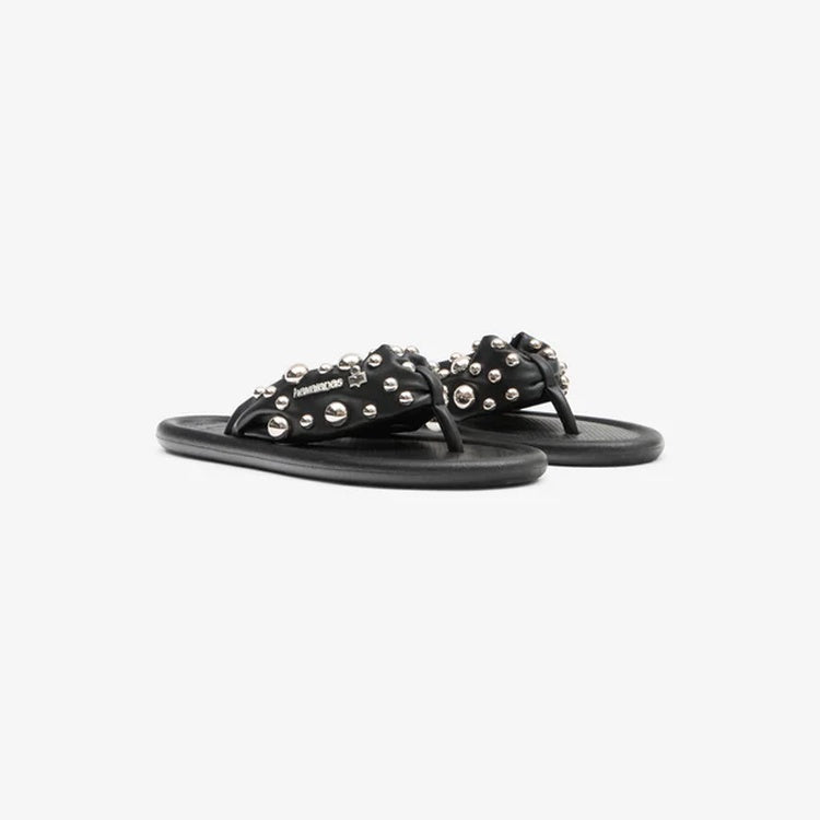 SANDALES PUFFY NOIRES