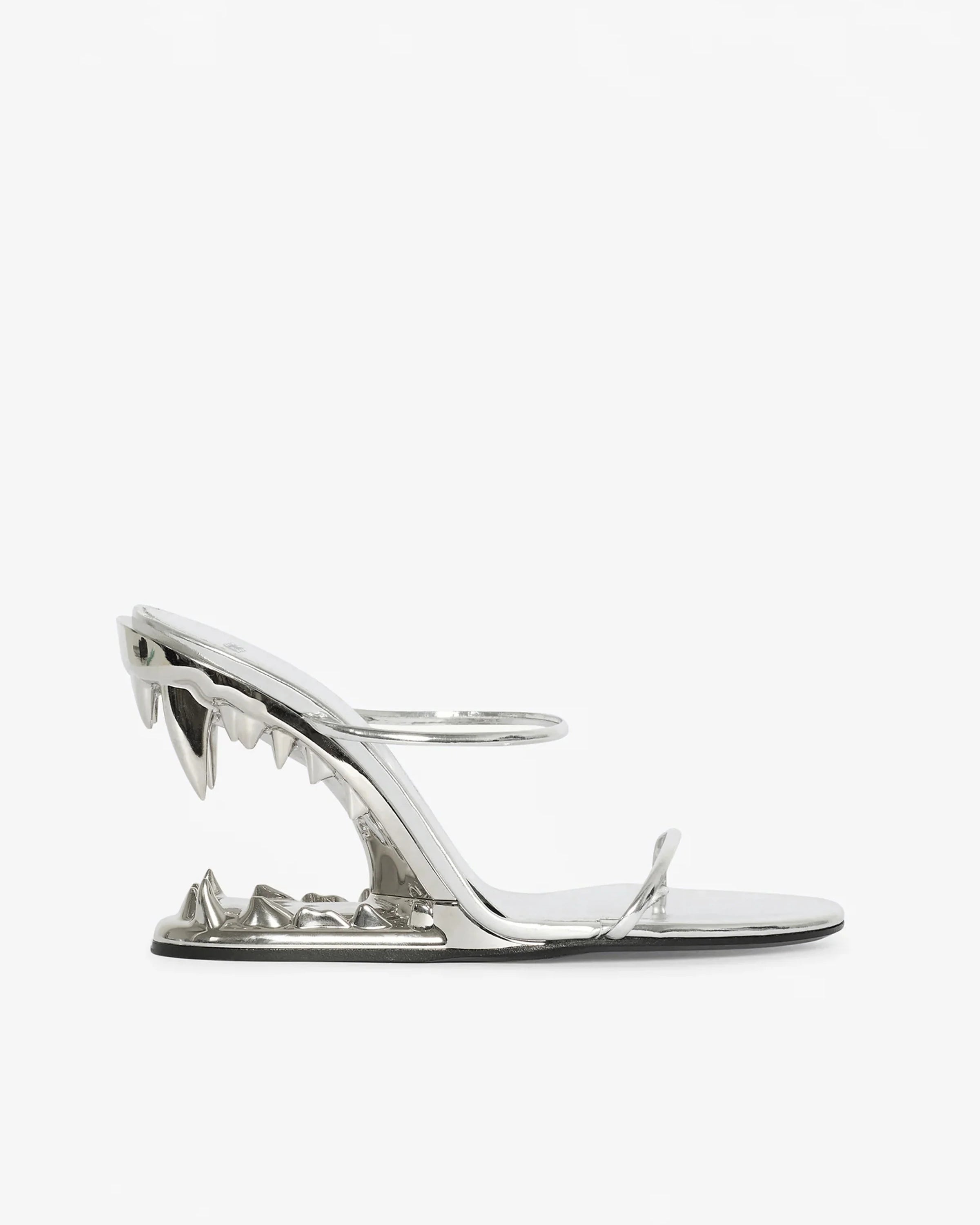 SCARLET HEELS — SILVER