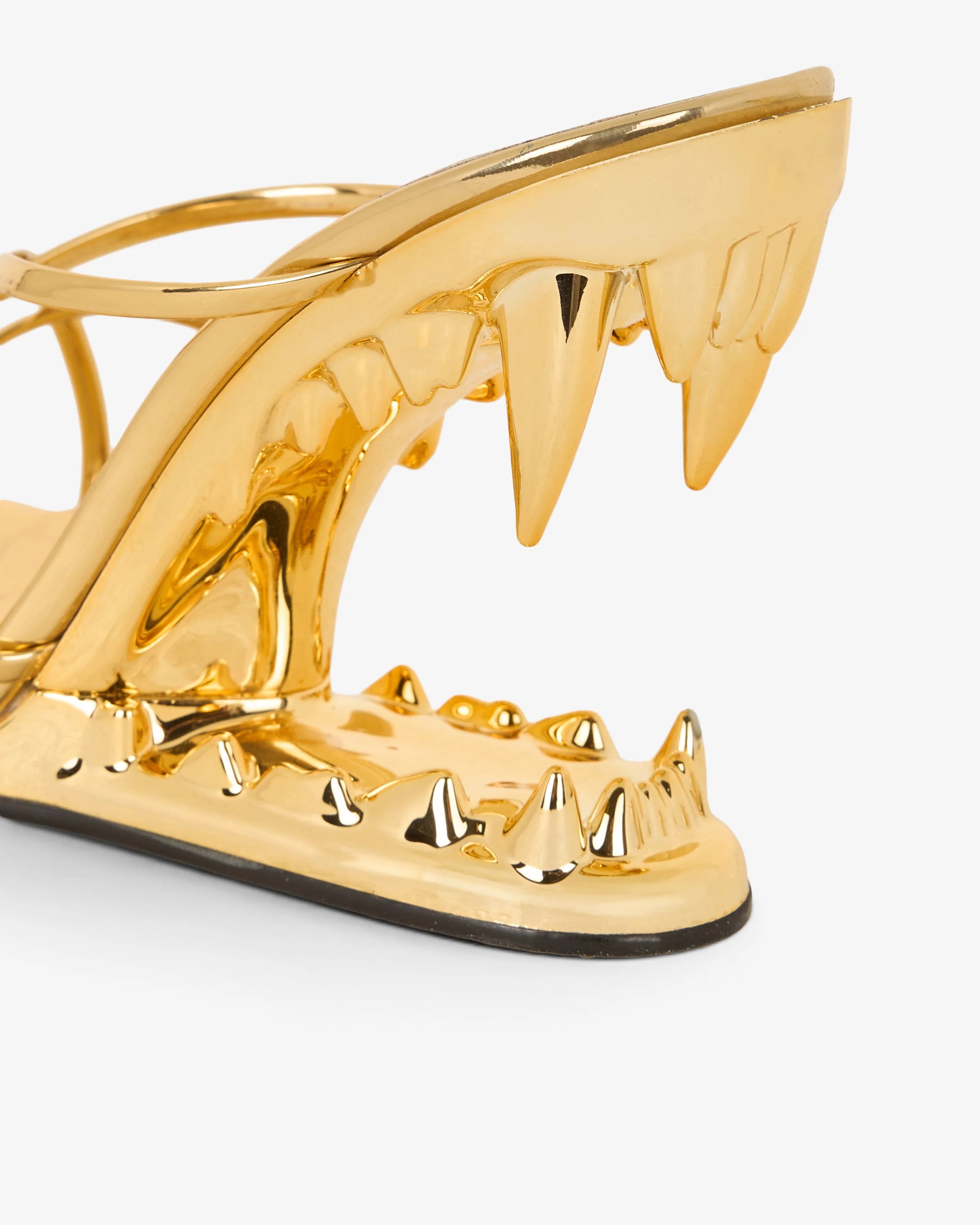 VELVET HEELS — GOLD